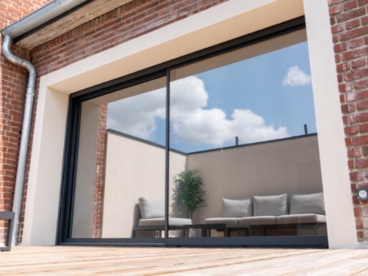 Film solaire effet miroir à Amiens