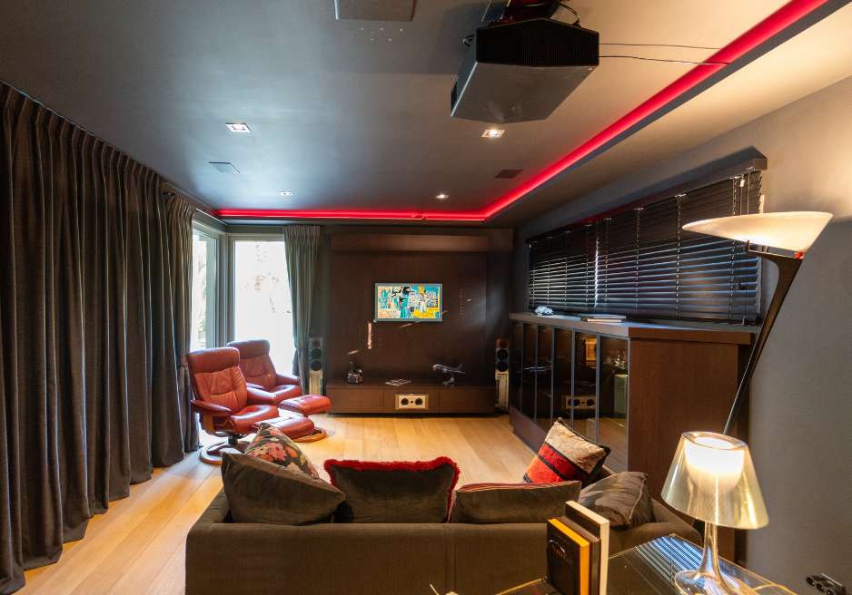 rideaux opaques pour salle de cinéma