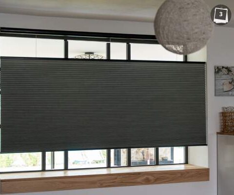 Duette stores pour dressing